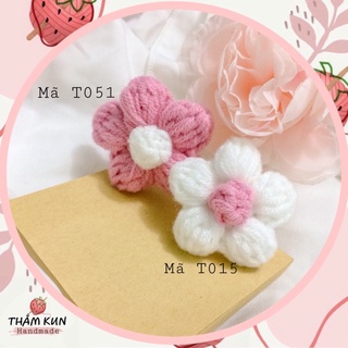 Kẹp tóc bông hoa 🌺 handmade (hàng có sẵn)