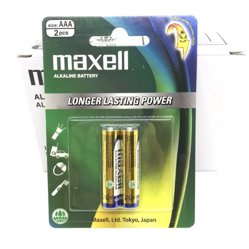 Pin Alkaline MAXELL 3A(AAA), LR03(GD)2B, 2A (AA) dùng cho Remote, đồ chơi, chuột máy tính.