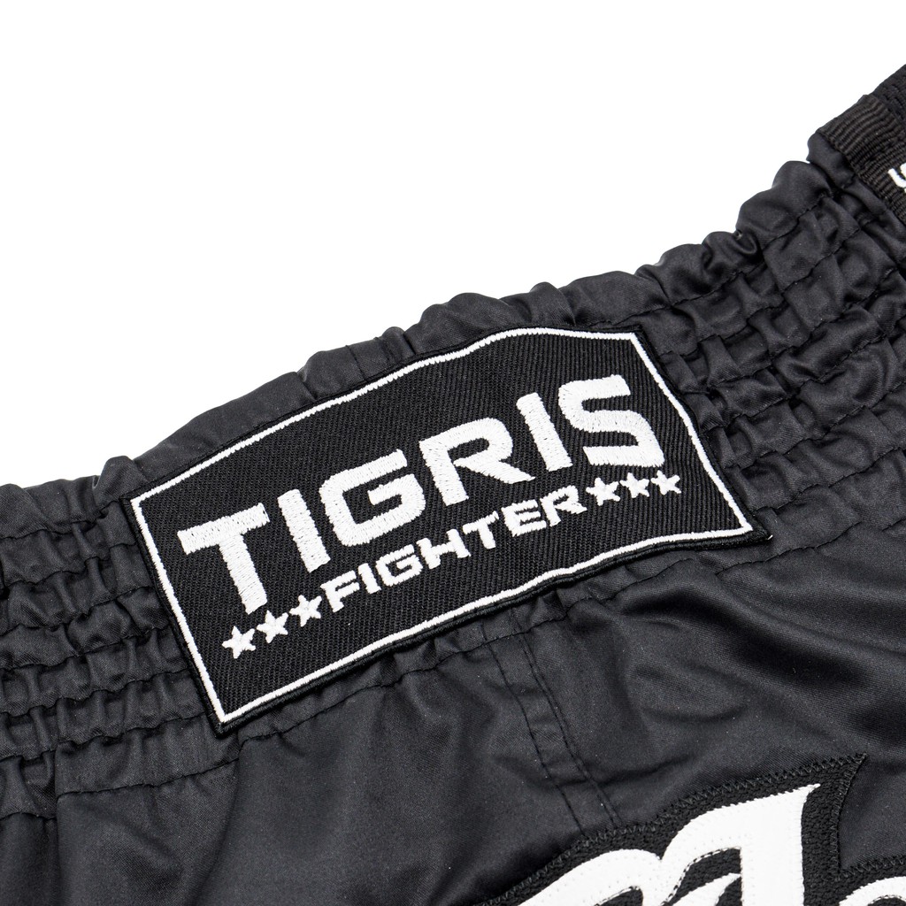 Quần Muay Thai Tigris Essentials - Black