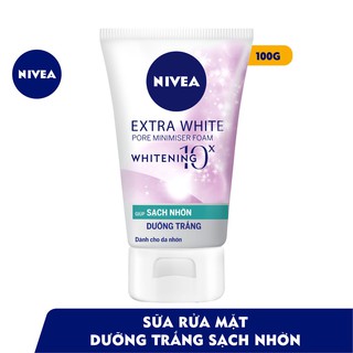 Sữa Rửa Mặt Nivea Tinh Chất Ngọc Trai Làm Sáng Da 100g