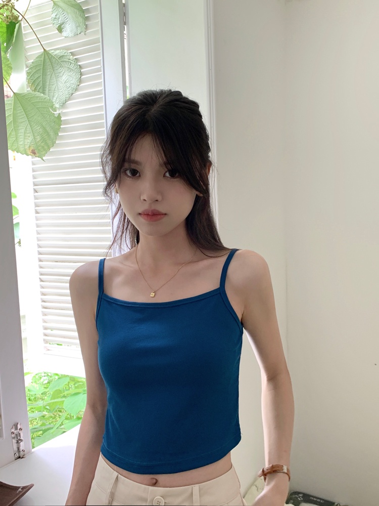 Áo Hai Dây Dáng Ôm Ngắn Thời Trang 51639