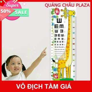 Thước đo chiều cao cho bé giúp tra mẹ có thể theo dõi được chiều cao của bé thường xuyên