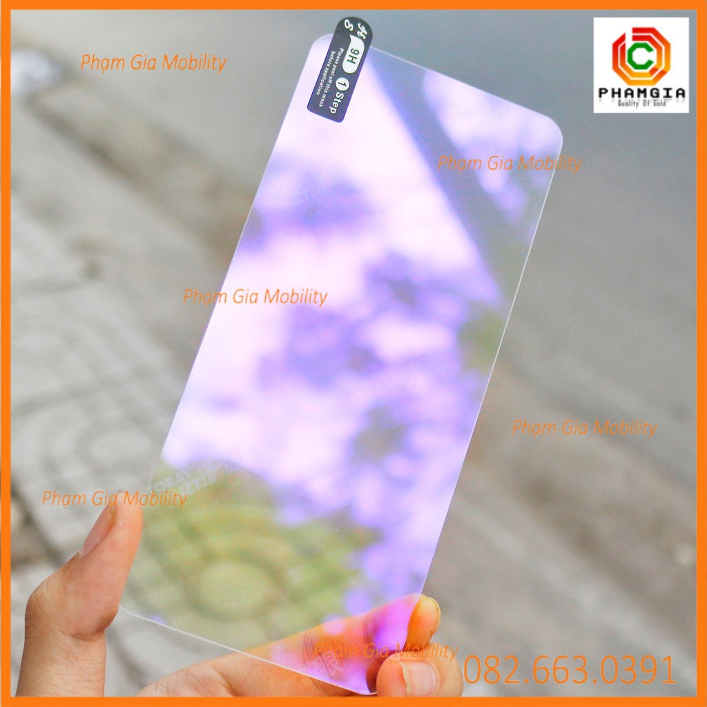 Kính cường lực dẻo nano vsmart active 3 9H ánh tím bảo vệ mắt,, không viền, full 98%