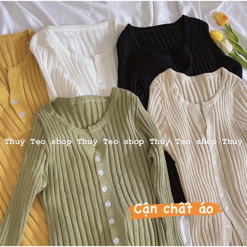 [SALE XẢ] ÁO LEN TĂM DÀI TAY CÚC DỌC QUẢNG CHÂU MÃ L2311