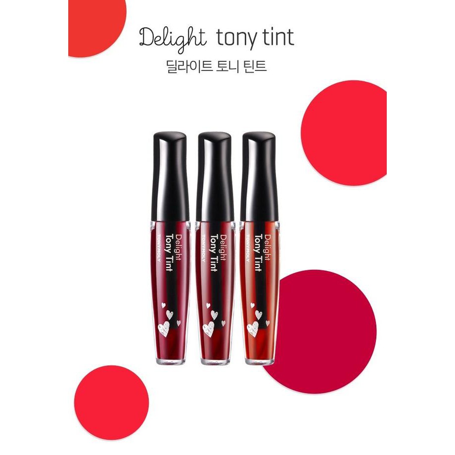 (Hàng Mới Về) Son Tint Tony Moly - Delight (Màu Sắc Tùy Chọn)