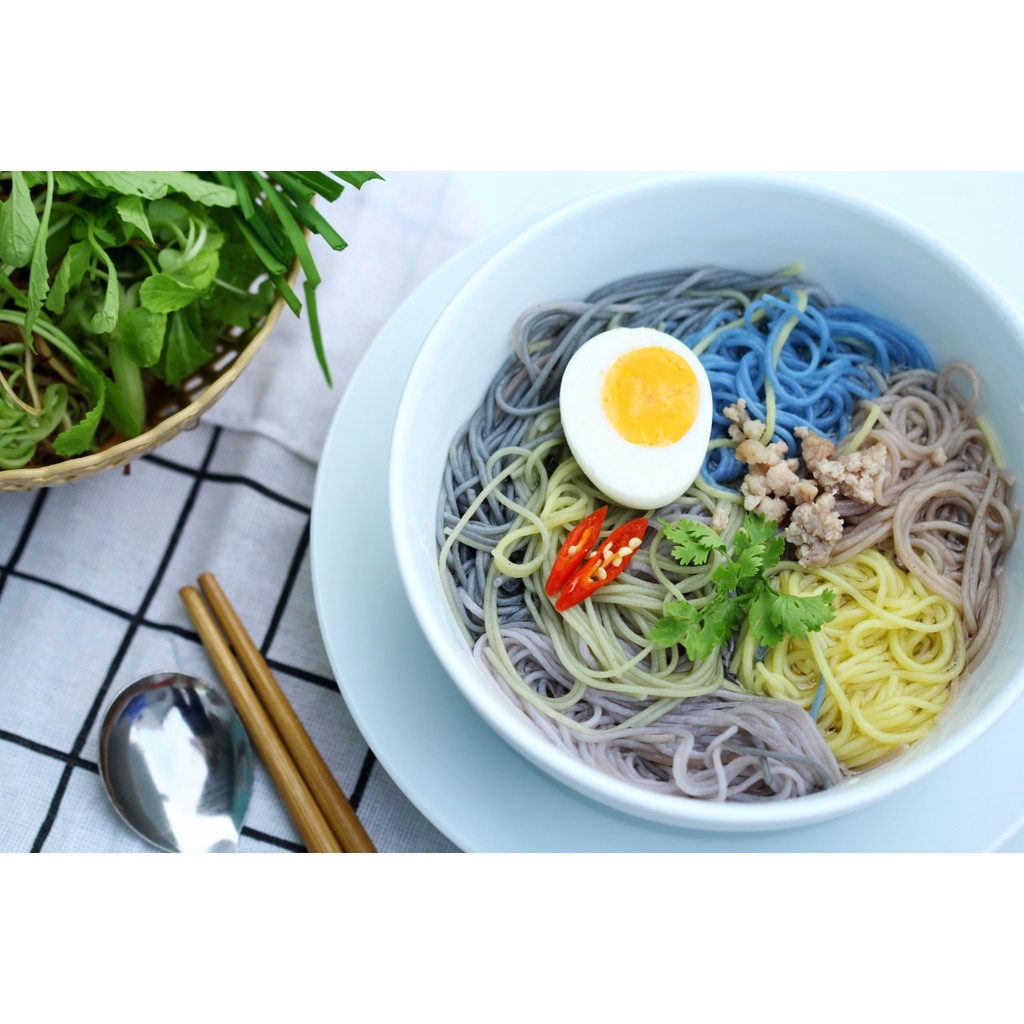 Bún khô ngũ sắc, bún rau củ đặc sản Cao Bằng túi 1KG