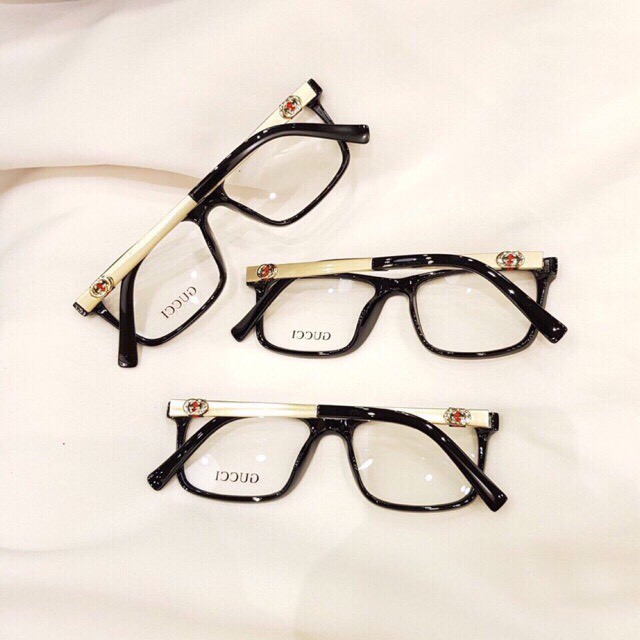 KÍNH GIẢ CẬN CHÂN VÀNG UNISEX NAM NƯ B15