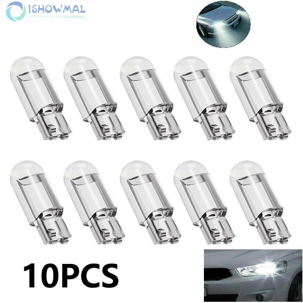 ⚡Hot Sale⚡10x T10 501 Led Car Side Light White Bulbs Error Free Canbus Xenon W5w Sidelight Bright New-ISHOW