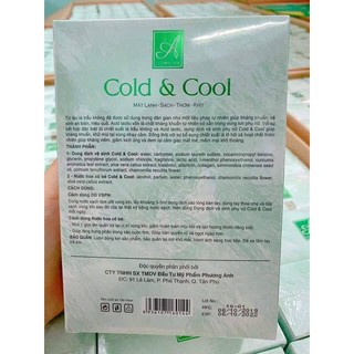 DUNG DỊCH VỆ SINH PHỤ NỮ COLD & COOL