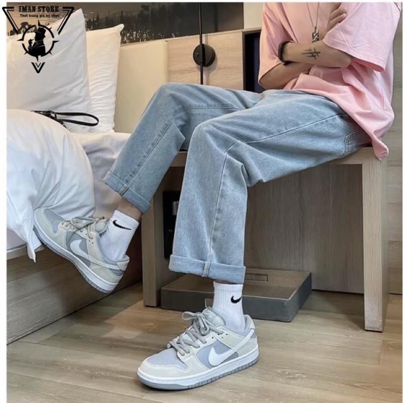 Quần Jeans baggy nam ống rộng mã TRR-01 Style hàn quốc