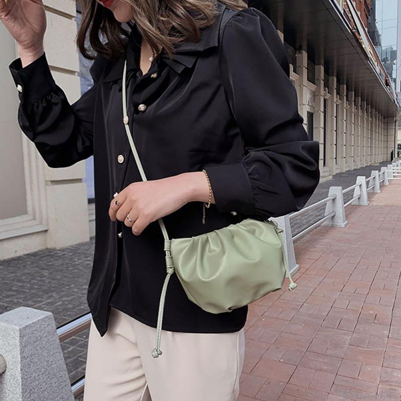 [Baywellfashion]Túi đeo chéo mềm mại phong cách Hàn Quốc đơn giản hợp thời trang | BigBuy360 - bigbuy360.vn