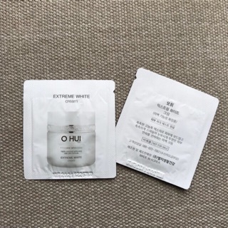 Combo10 gói Kem dưỡng làm trắng da Ohui Extreme White