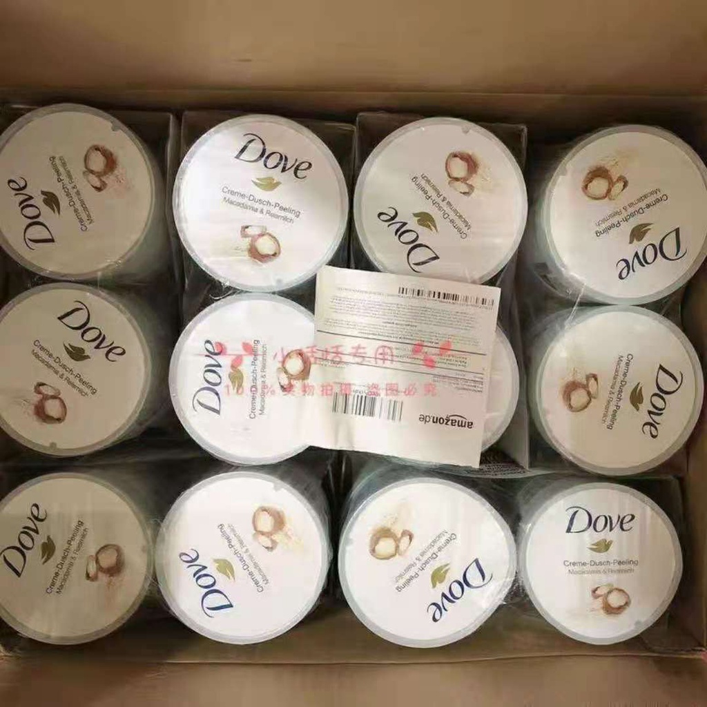 Kem tẩy tế bào chết Dove chiết xuất lựu dưỡng ẩm làm trắng da toàn thân Làn da trắng mịn 225ml | BigBuy360 - bigbuy360.vn
