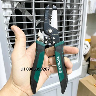 kìm tuốt dây, cắt , bấm cốt đa năng siêu tiện dụng