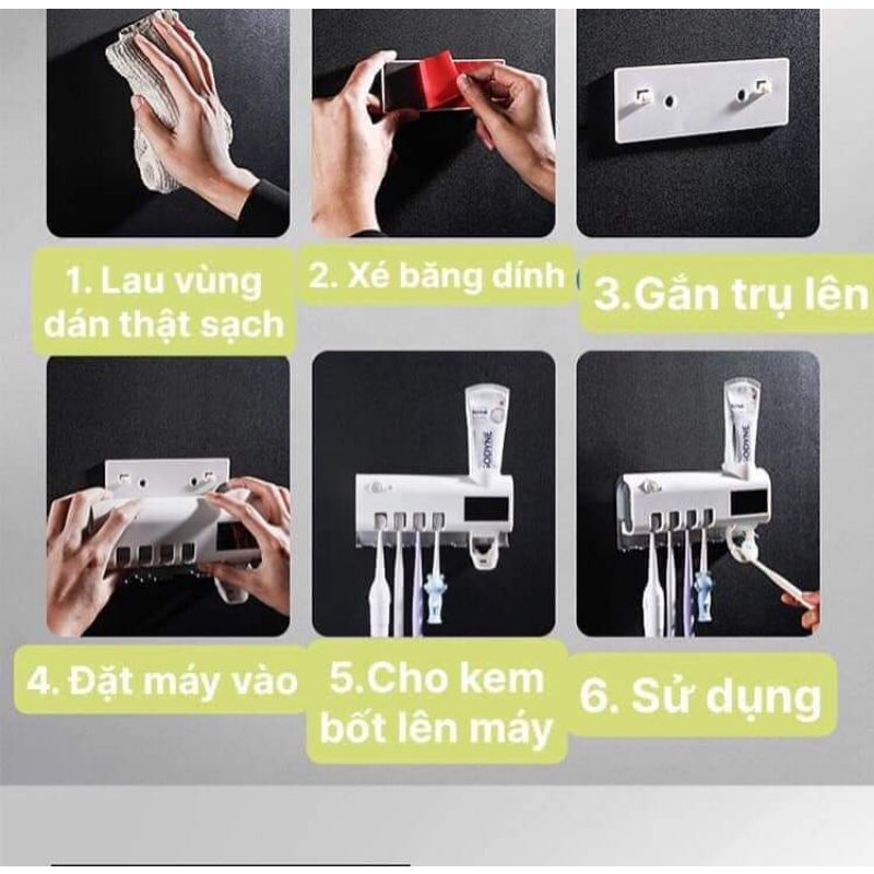 MÁY DIỆT KHUẨN BÀN CHẢI ĐÁNH RĂNG BẰNG CÔNG NGHỆ TIA UV