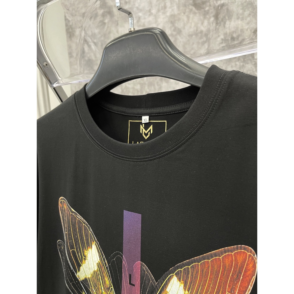 Áo thun local brand LAEMAO, form rộng chất cotton họa tiết INSETC ILLUSION