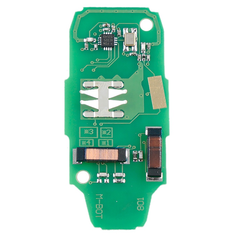 Chìa Khóa Điều Khiển Từ Xa Thông Minh 3 Nút Cho Ford Focus C-Max Mondeo Kuga Fiesta B-Max 433Mhz