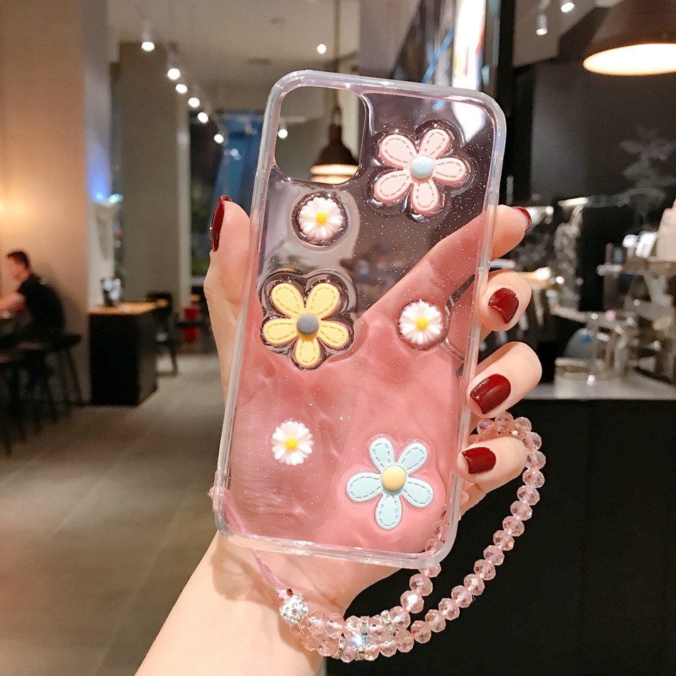 Ốp Lưng Họa Tiết Hoa Hướng Dương Dễ Thương Cho Iphone 7 8 Plus Se 2020 11 12 Pro Max X Xs Max Xr 12mini | BigBuy360 - bigbuy360.vn