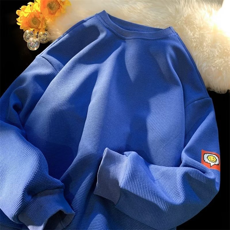 Áo Sweater Cổ Tròn Dáng Rộng Thiết Kế Đơn Giản Thời Trang Dành Cho Cả Nam Và áo len nữ form rộng áo len đẹp