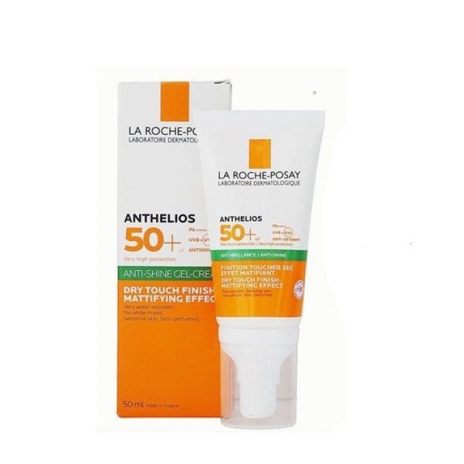 Kem Chống Nắng Laroche Posay Anthelios XL Anti Shine vạch xanh 50 ml