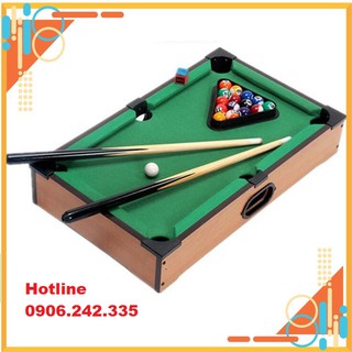 Bàn bi a mini bằng gỗ, kích thước 519,6cm dành cho trẻ em