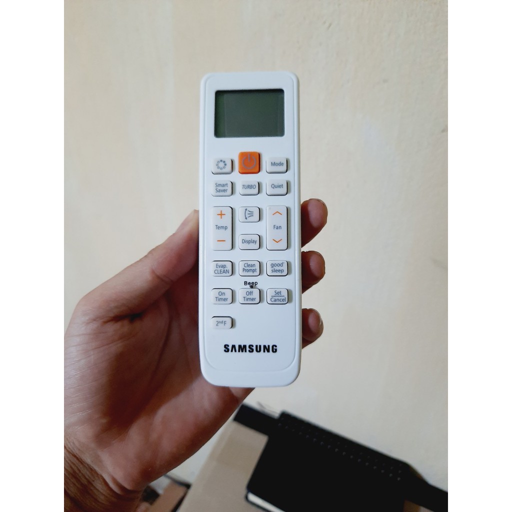 Remote Điều khiển điều hòa Samsung 1&amp;2 chiều Inverter- Hàng chính hãng 100% Tặng kèm Pin