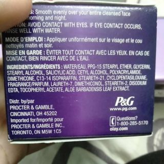 [AUTH] [CANADA] Kem dưỡng da OLAY AGE DEFYING