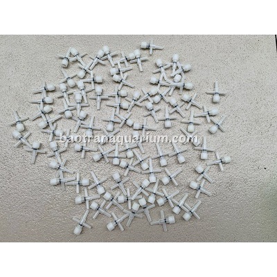 Van tăng giảm và chia khí Oxy ra 2 vòi - Van khóa Oxy ra chữ T