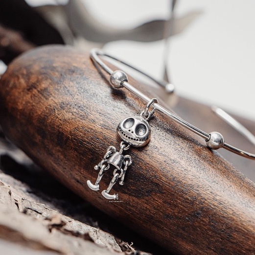 Charm Bạc 925-Bộ Xương Cá Tính-KaT Jewelry