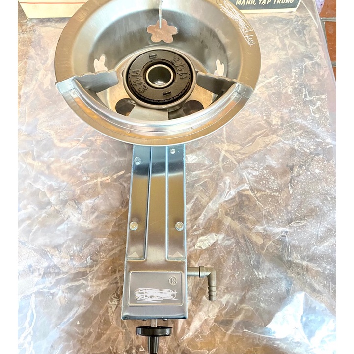 Bếp gas công nghiệp inox toàn thân hoặc combo bếp van dây
