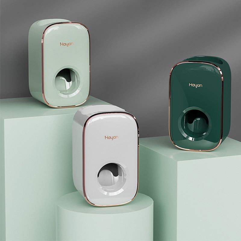 Giá Đỡ Lấy Kem Đánh Răng Tự Động Gắn Tường Tiện Dụng