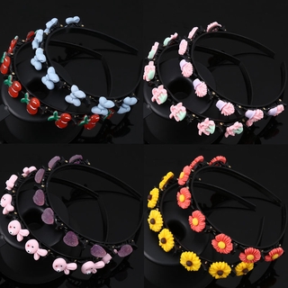 Cài Tóc Đính Mặt Hoạt Hình Dễ Thương Cho Nữ