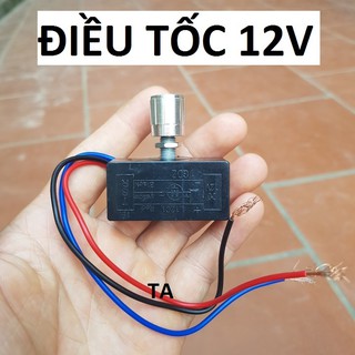 Điều tốc 12v , chiết áp động cơ 12v- có 3 dây