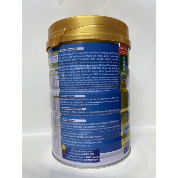 Sữa Metacare Gold 2+ lon 900g date: 03/2025