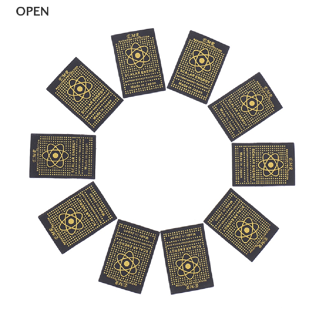 Op 10 Miếng Dán Chống Bức Xạ EMR Sò Điệp Cho Điện Thoại Bảo Vệ Sức Khỏe my