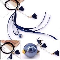 Dây buộc tóc hoa rơi xinh xắn