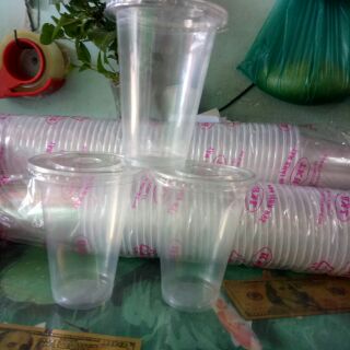Ly nhựa trơn 450 ml (1 cây 50 ly)