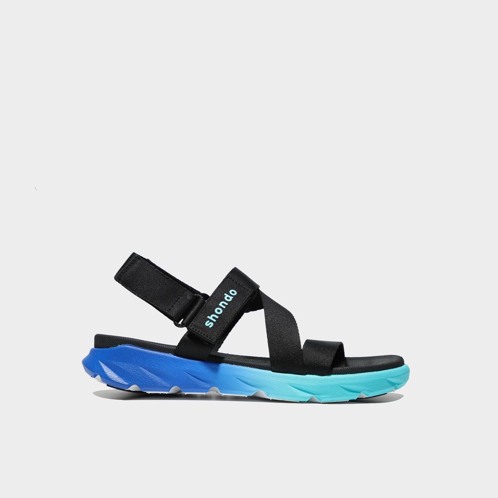 [Chính hãng] Shondo Sandal F6 sport ombre đế 2 màu xanh dương- xanh dương nhạt F6S3310