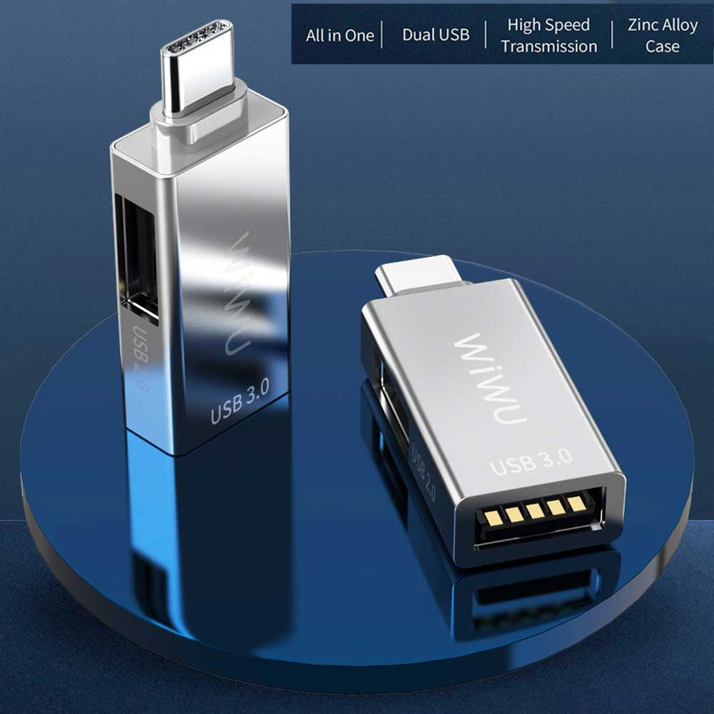 Bộ Chia Cổng Usb 3.0 Tốc Độ Cao Cổng Type-C Hub Usb 3.0