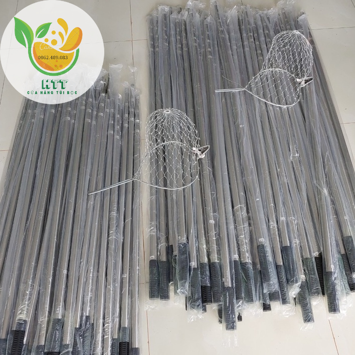 SÀO INOX 4m, 6m DÙNG ĐỂ TREO LỒNG CHIM, QUẦN ÁO, HÁI TRÁI TRÊN CAO - CỬA HÀNG TÚI BỌC