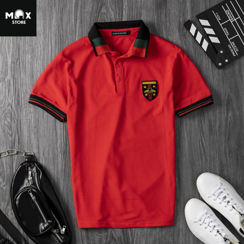 ÁO thun nam polo coton cao cấp in hình