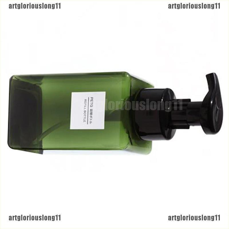 Bình Đựng Dầu Gội / Sữa Tắm Dạng Lỏng 450ml Tiện Dụng Khi Đi Du Lịch