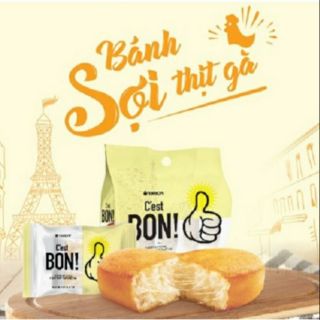Bánh ăn sáng sợi thịt gà C'est Bon túi 5 gói nhỏ x 17g date t10/2020