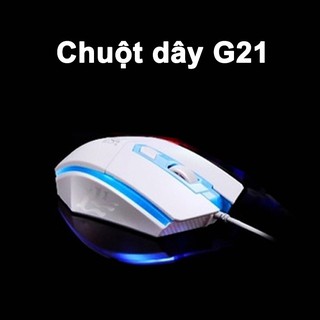 Bàn Phím Gaming Đèn Led 7 Màu, Kèm Chuột  G21, Phím Giả Cơ, Chơi Game, Văn Phòng Cho Máy Tính Laptop