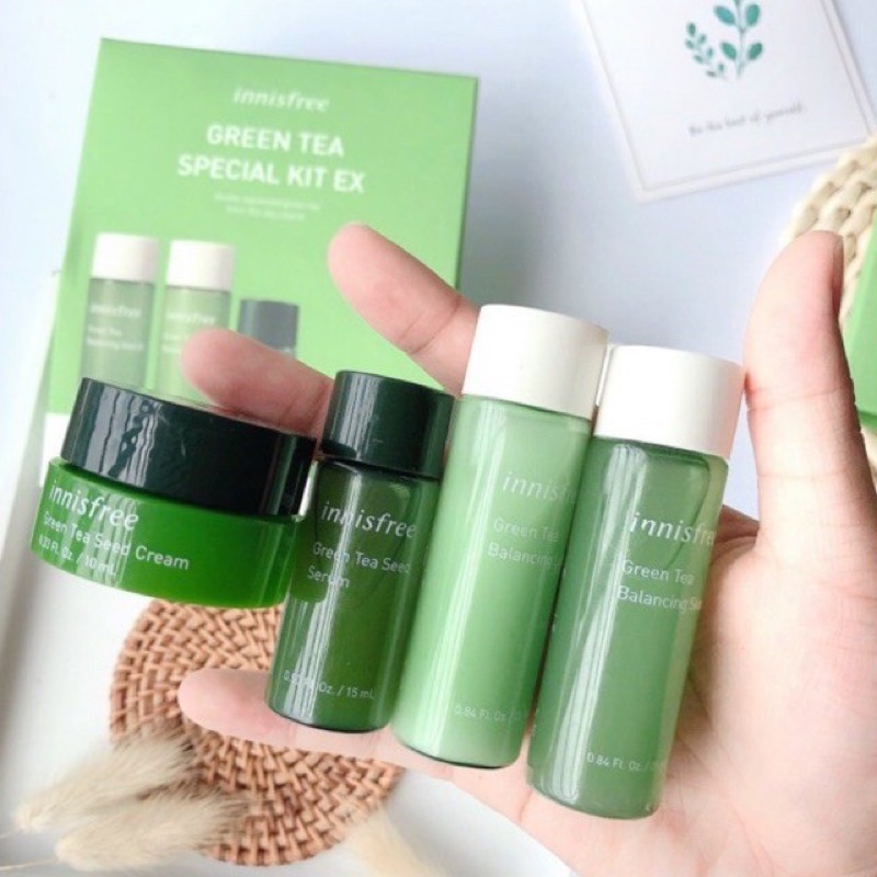 Kit trà xanh INNISFREE Green Tea Special