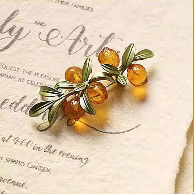 Ghim Cài Áo Tráng Men Hình Lá Sen/Hoa Anh Đào/Hoa Anh Đào/Cây Lá/Hoa Sen Màu Sắc Tráng Men Cổ Điển Thời Trang Cho Nữ