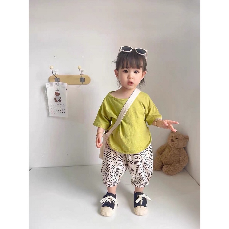 QUẦN HỌA TIẾT 2130 DÀNH CHO BÉ GÁI VÀ BÉ TRAI HƠI BỊ XINH XẮN