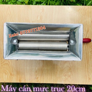máy cán khô mực 20cm