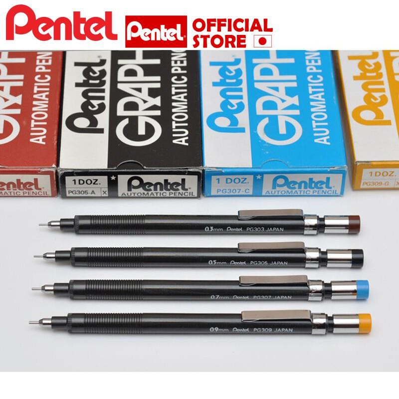 Bút Chì Kim Kỹ Thuật Pentel PG303| Kích Cỡ Ngòi 0.3mm