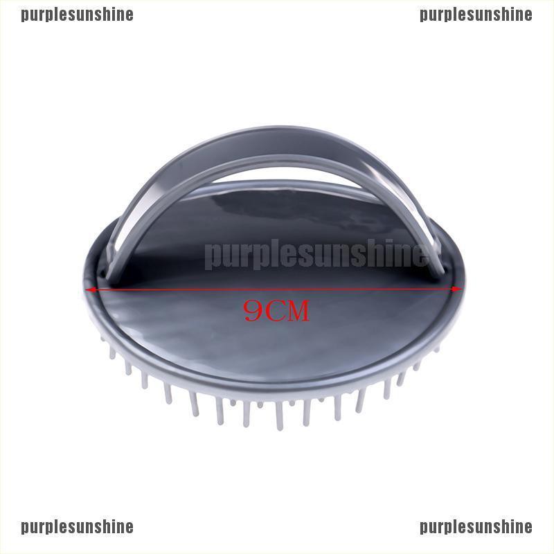 Lược Silicone Mát Xa Da Đầu Chống Trượt Khi Gội Đầu